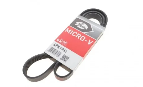Ремень генератора VW T4 2.0i 91-03/Opel Vectra A/B Gates 6PK1903
