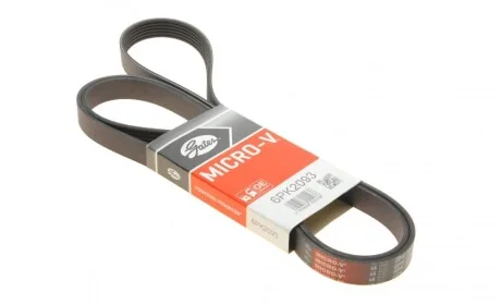 Ремінь генератора Honda Civic IX 1.6-1.8 11-/Mazda MPV II 2.5 V6 99-02 Gates 6PK2093