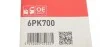 Ремень генератора Citroen Jumper/Fiat Ducato/Peugeot Boxer 2.0 94- Gates 6PK700 (фото 5)