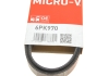 Поликлиновые ремни Micro-V (Выр-во) Gates 6PK970 (фото 6)