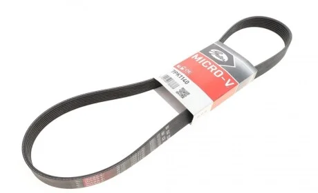 Ремінь генератора Nissan Tilda 1.6i 07-12 Gates 7PK1140