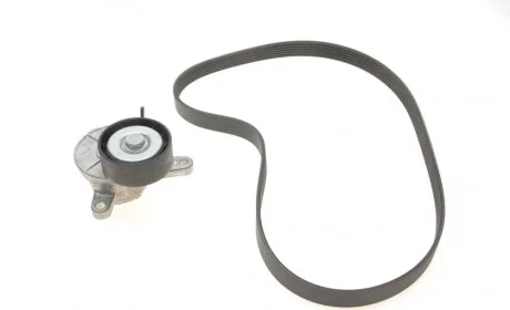 Комплект ремня генератора VW Caddy IV 2.0 TDI 15- (6PK1025) Gates K016PK1025