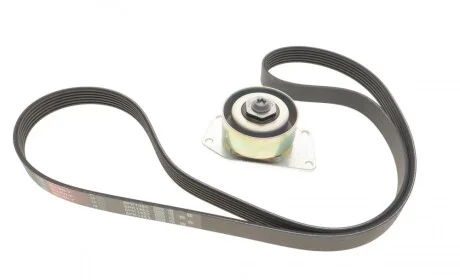 Комплект ременя генератора Citroen Berlingo/Peugeot Partner 1.1-1.6 i/bivalent/16V 96-11 (6PK1453) Gates K016PK1453
