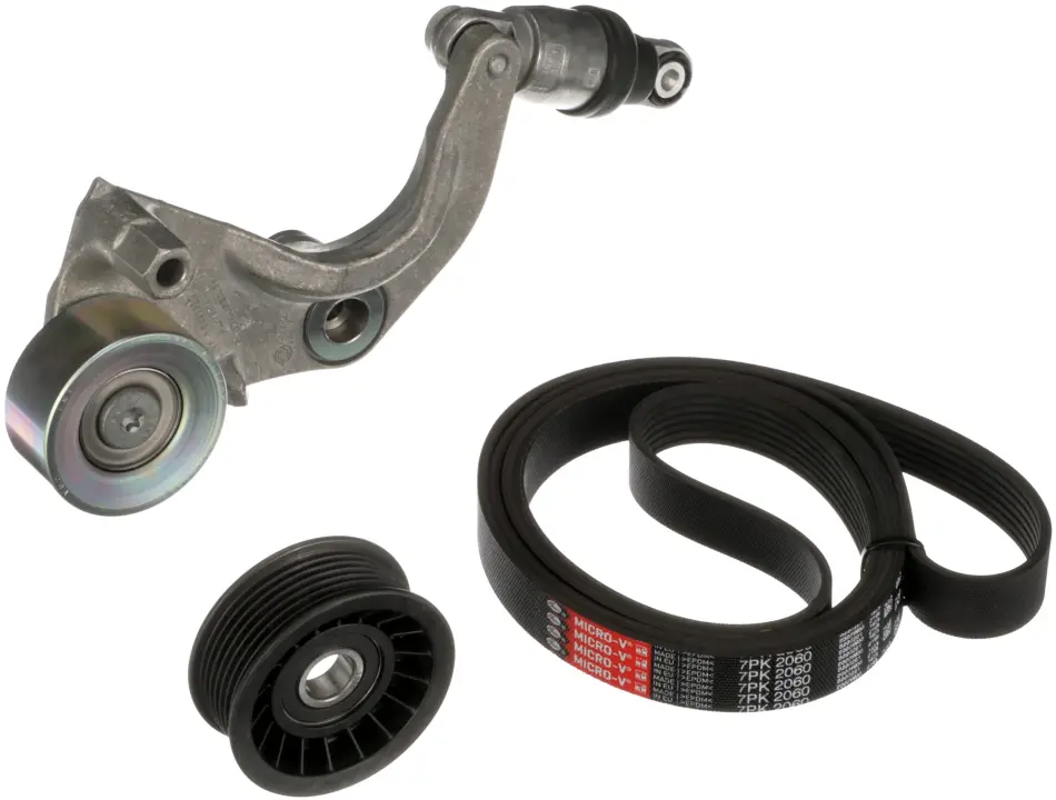 GATES HONDA К-кт ГРМ (ролик+ролик з натяжним пристроєм+ремінь) CIVIC VIII Hatchback (FN, FK) 1.8 (FN1, FK2) 05-11 Gates K017PK2060 (фото 1)