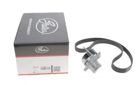 Комплект ременя генератора VW Golf 1.2/1.4TSI 12-/Skoda Octavia 1.2-1.6 12- (6PK1003) Gates K026PK1003