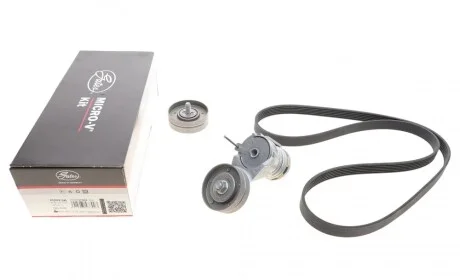 Комплект ремня генератора Skoda Octavia/VW Golf IV 1.4/1.6 16V 96-10 (6PK1548) Gates K026PK1548