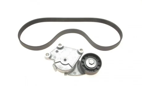 Комплект ремня генератора Citroen Berlingo/Peugeot Partner 1.6 HDi 08- (6PK975) Gates K026PK975