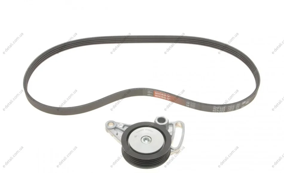 Комплект ремня генератора VW Passat/Audi A4/A6 1.6-2.0TDI 96-05 Gates K034PK855 (фото 1)