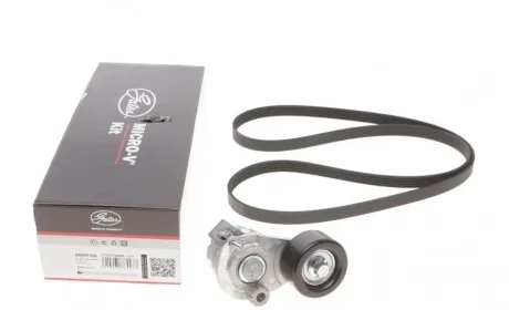 Комплект ремня генератора Opel Astra G/H/Corsa D/E/Meriva A/Vectra C 1.6-1.8 00- Gates K055PK1545