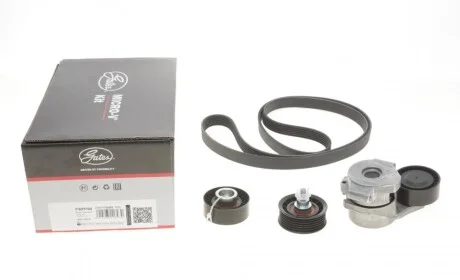 Комплект ременя генератора Citroen Jumper/Peugeot Boxer 2.2 HDi 11- (6PK1640) Gates K166PK1640