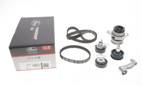 Комплект ГРМ + помпа Audi A2/Seat Leon/VW Golf IV/Polo 1.6 98-06 (20x130z/17x58z) Gates KP25565XS-2