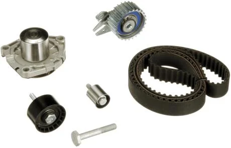 Комплект ГРМ, пас+ролик+помпа Gates KP25663XS