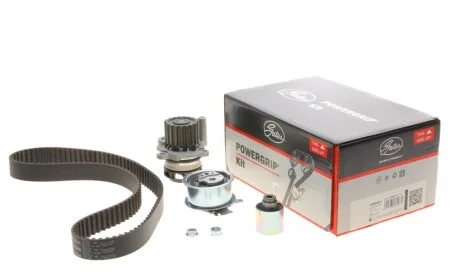 Ремкомплекти приводу ГРМ автомобілів з водяним насосом PowerGrip Kit Gates KP55569XS-4