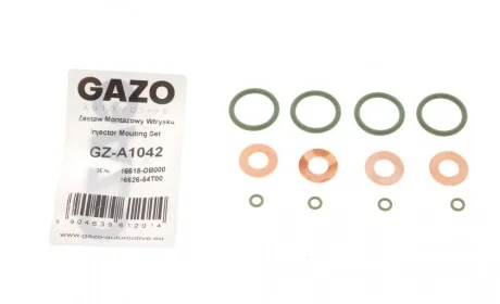 Ремкомплект форсунки Nissan Terrano 3.0 Di 02-07 GAZO GZ-A1042