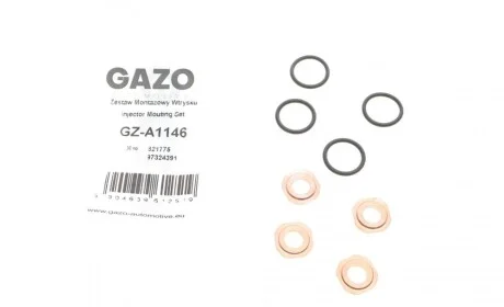 Ремкомплект форсунки Opel Astra 1.7 CDTI 03-10 GAZO GZ-A1146