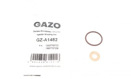 Прокладки форсунки BMW 5 (E39)/X5 (E53) 98-03 (M57) (к-кт) GAZO GZ-A1482