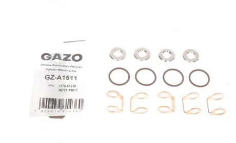 Ремкомплект форсунки Toyota Rav 4 2.2 D 06-13 (к-кт на 4 шт) GAZO GZ-A1511