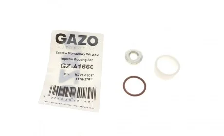 Ремкомплект форсунки Toyota Corolla/Rav4 2.0/2.2D 05- GAZO GZ-A1660