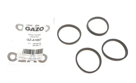 Прокладка коллектора впускного VW Caddy 1.0-1.6 00- (к-кт 4шт) GAZO GZ-A1667