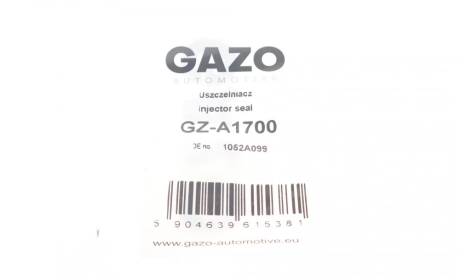 Сальник форсунки GAZO GZ-A1700