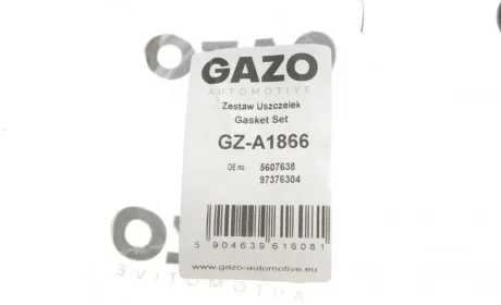 Кільце ущільнювальне форсунки Opel Astra H/J 1.7CDTI 07-15 (к-кт) GAZO GZ-A1866