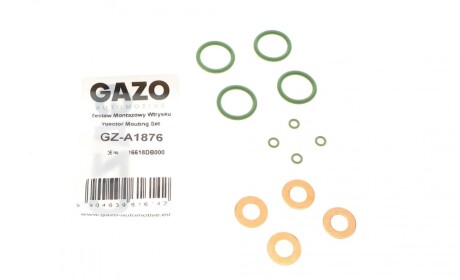 Ремкомплект форсунки Renault Master 3,0 dCI 03- (к-кт на 4шт) GAZO GZ-A1876