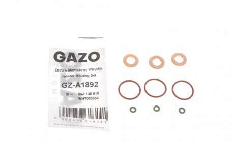 Ремкомплект форсунки VW Amarok/Touareg 3.0 TDI 10- (к-кт на 3шт) GAZO GZ-A1892