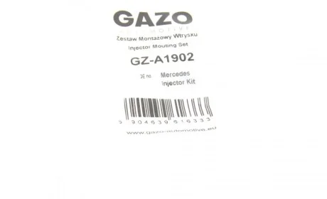 Ремкомплект форсунки MB S-Class (W221) 2.2-3.0 CDI 05- (к-кт на 1шт) GAZO GZ-A1902
