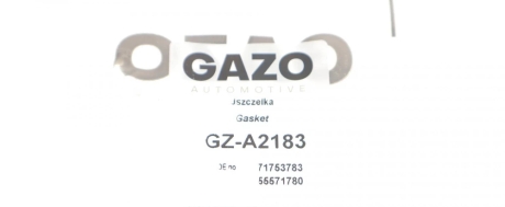 Прокладка клапана відпрацьованих газів GAZO GZ-A2183 (фото 1)