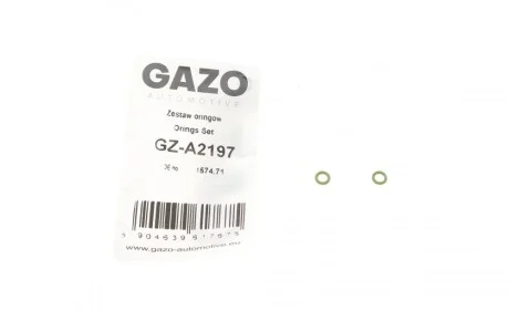 Прокладка форсунки Ford Fiesta/Citroen C3/Peugeot 206 1.4 HDi 02- (к-кт 4шт) GAZO GZ-A2197