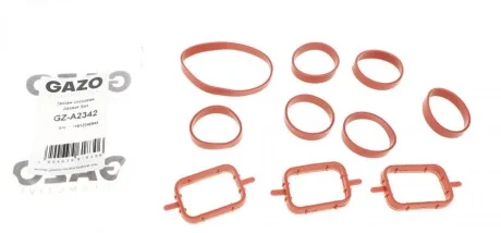 Прокладка колектора впускного BMW 3 (E90-E93)/5 (E60/E61)/X5 (E53) 98-13 M57 (к-кт) GAZO GZ-A2342