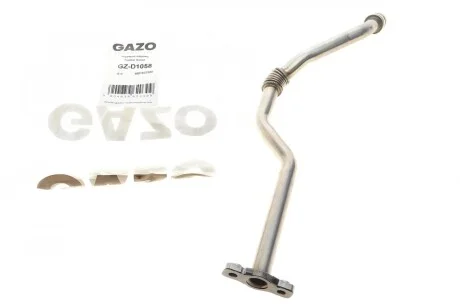 Трубка слива масла с турбины Citroen C3/C4/Berlingo/Peugeot 208/308 1.2 THP 14- GAZO GZ-D1058