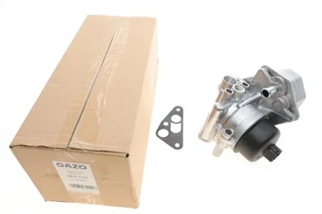 Корпус фильтра масляного (с радиатором) Peugeot Boxer/Citroen Jumper/Fiat Ducato 2.2HDi 06- GAZO GZ-F1111