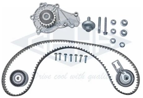 Насос водяний + зубчатий ремінь GEBA K30030BS