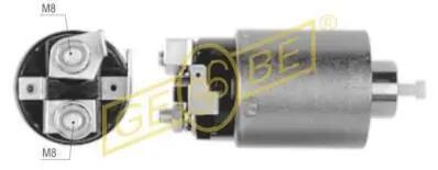 Реле втягивающего стартера GEBE 4.6166.9