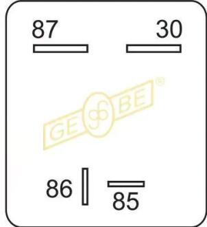 Датчик температури відпрацьованих газів GEBE 9 7087 1