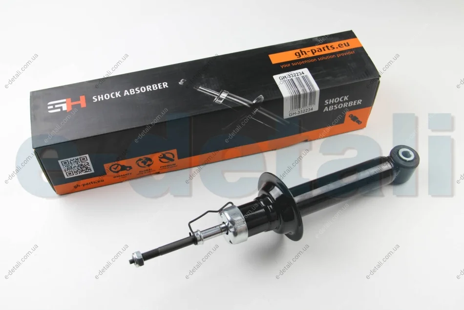 Амортизатор задний Nissan Almera N15 97-99 (газ.) (93 mm) GH parts GH-332234 (фото 1)