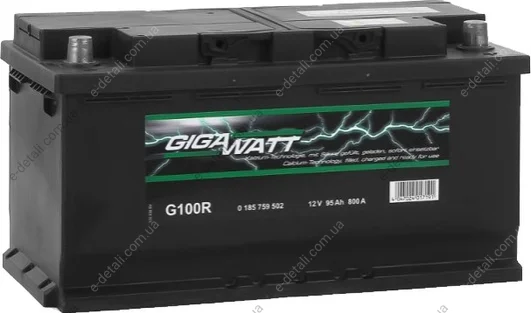Аккумуляторна батарея 95А GIGAWATT 0185759502 (фото 1)