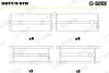 GLYCO К-т корінних вкладишів (STD) OPEL Astra, Omega, Vectra, Zafira 2.0, Frontera, Sintra 2.2 TDI 16 V Glyco H077/5 STD (фото 1)