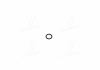 Кольцо уплотнительное Лачетти 1,8 болта крышки клапанов (черное) (кратно 10) GM 90411826 (фото 1)