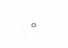 Кольцо уплотнительное Лачетти 1,8 болта крышки клапанов (черное) (кратно 10) GM 90411826 (фото 3)