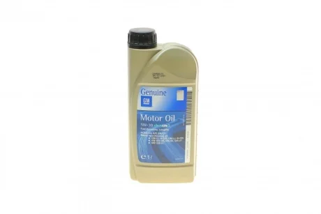 Масло 5W30 Dexos2 (1L) 1942002 GM 93165690