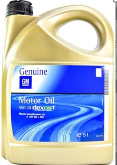 Масло 5W30 Dexos1 Gen3 (5L) GM 95599877