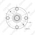 Ступица колеса переднего Hyundai Accent/Getz GMB GH10310 (фото 2)
