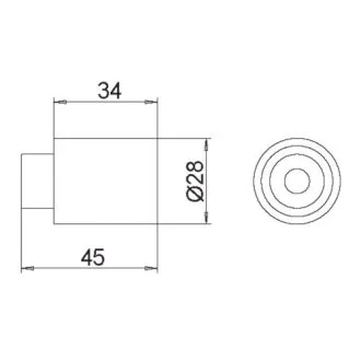 Ролік ременя ГРМ Audi A6 C5/C6/ A8 D2/D3/ S6/S8 (4.2 V8) GMB GT60410