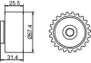 Напрямний ролик GMB GT80980 (фото 4)