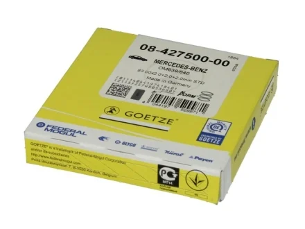 Кольца поршневые, комплект GOETZE 0842750000