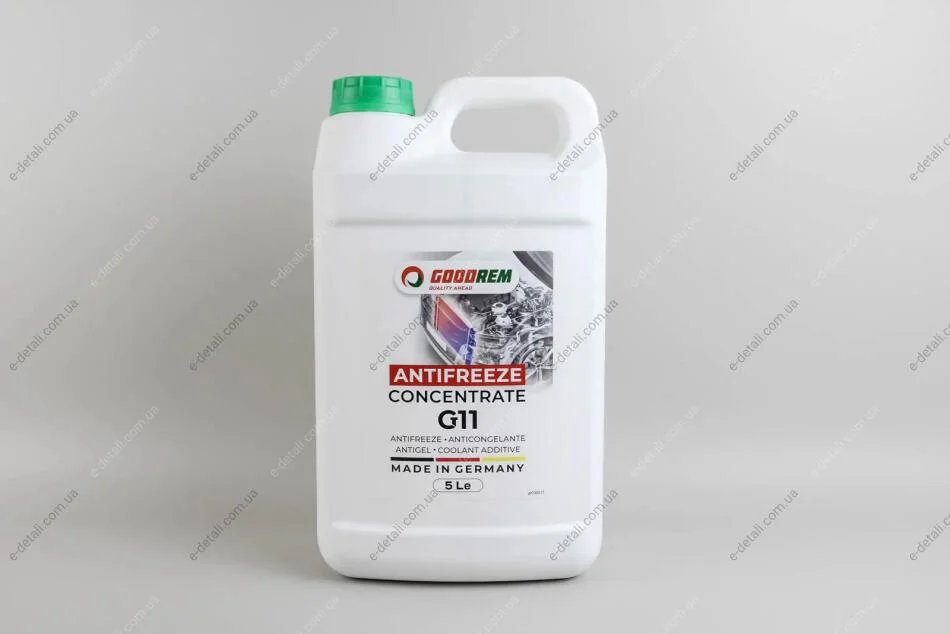 Антифриз GREEN (зелений) концентрат (5L) (GERMANY) GOODREM R80G11-GRN-005 (фото 1)