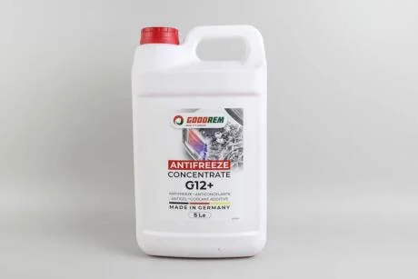 Антифриз G12+ RED (червоний) концентрат (5L) (GERMANY) GOODREM R80G12PLUS-005