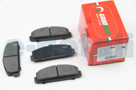 Тормозные колодки зад. Mazda 323/626 94-04 (akebono) GOODREM RM0114